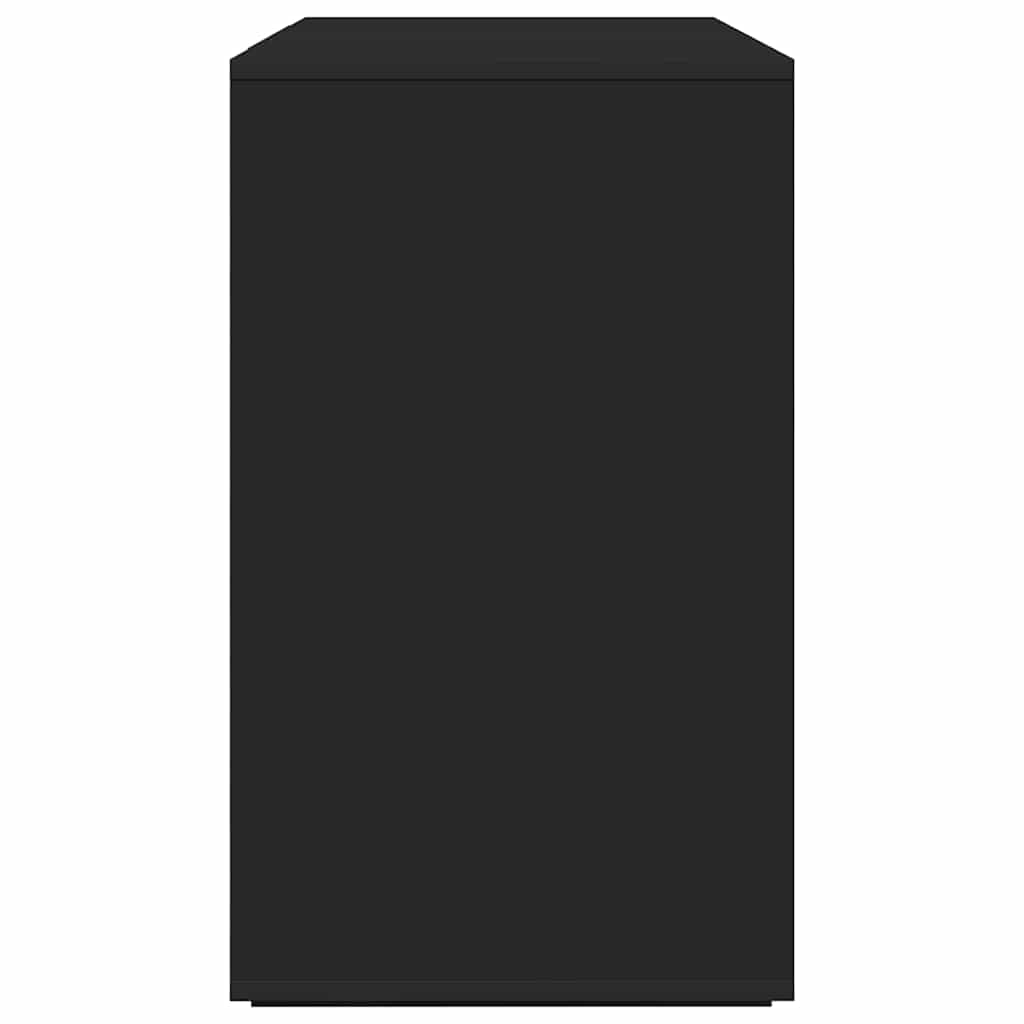 Kreveta Crna 120 x 41 x 75 cm Konstruirano drvo
