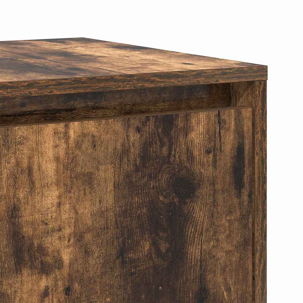 Kreveta Dimljeni hrast 120 x 41 x 75 cm Konstruirano drvo