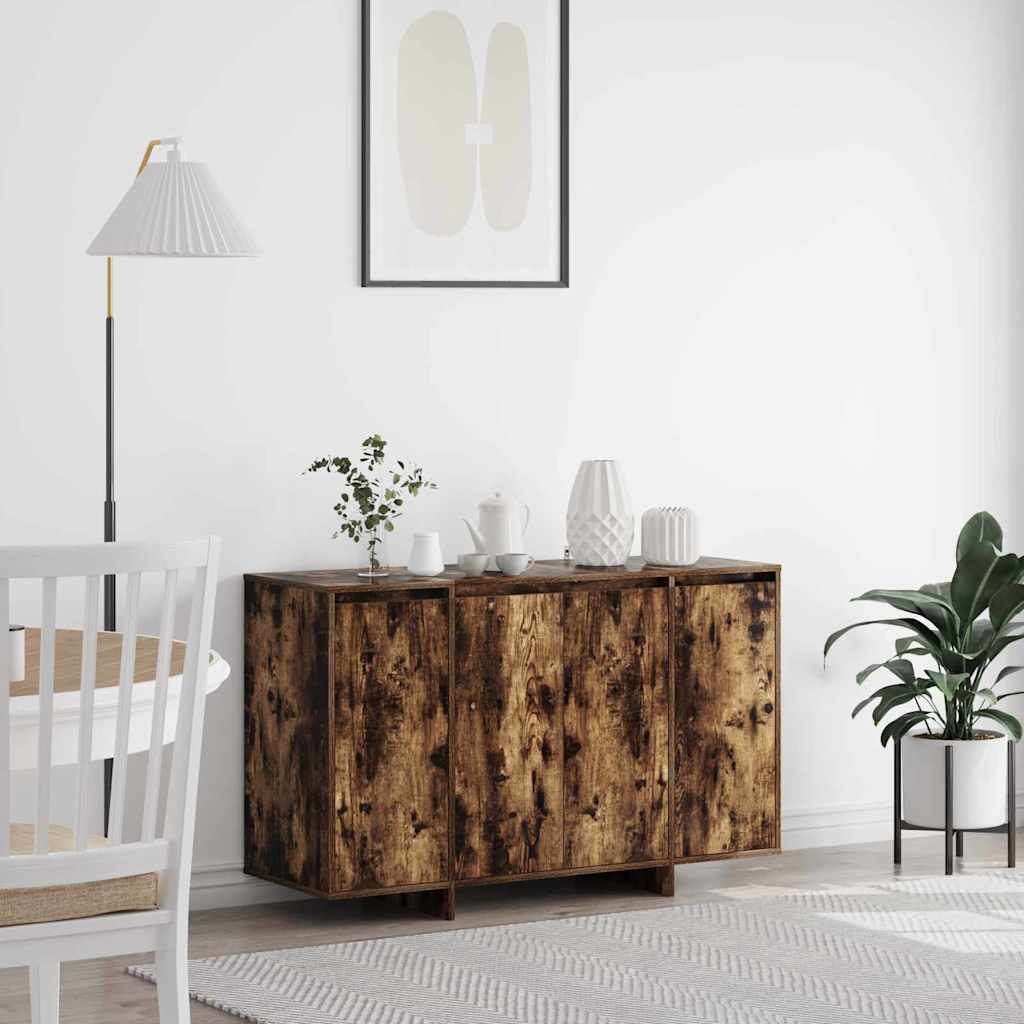 Kreveta Dimljeni hrast 120 x 41 x 75 cm Konstruirano drvo