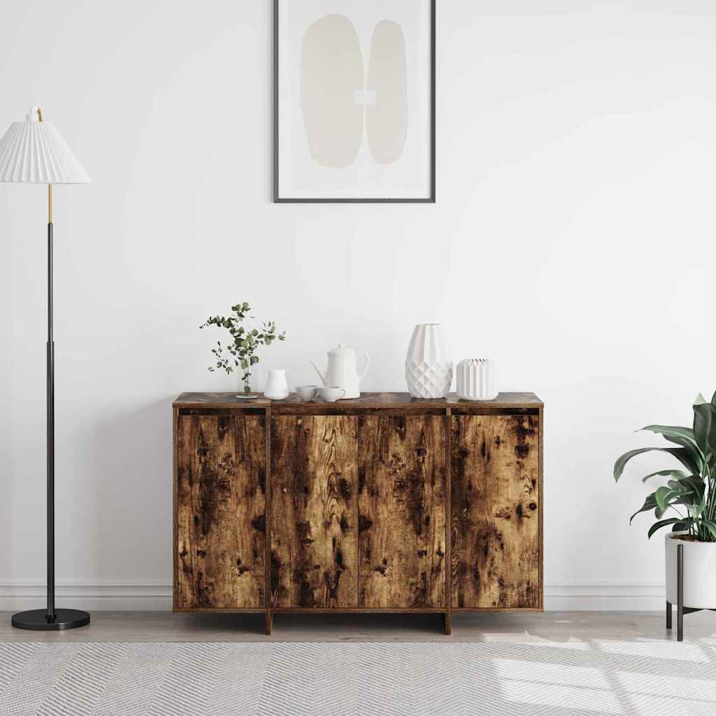 Kreveta Dimljeni hrast 120 x 41 x 75 cm Konstruirano drvo