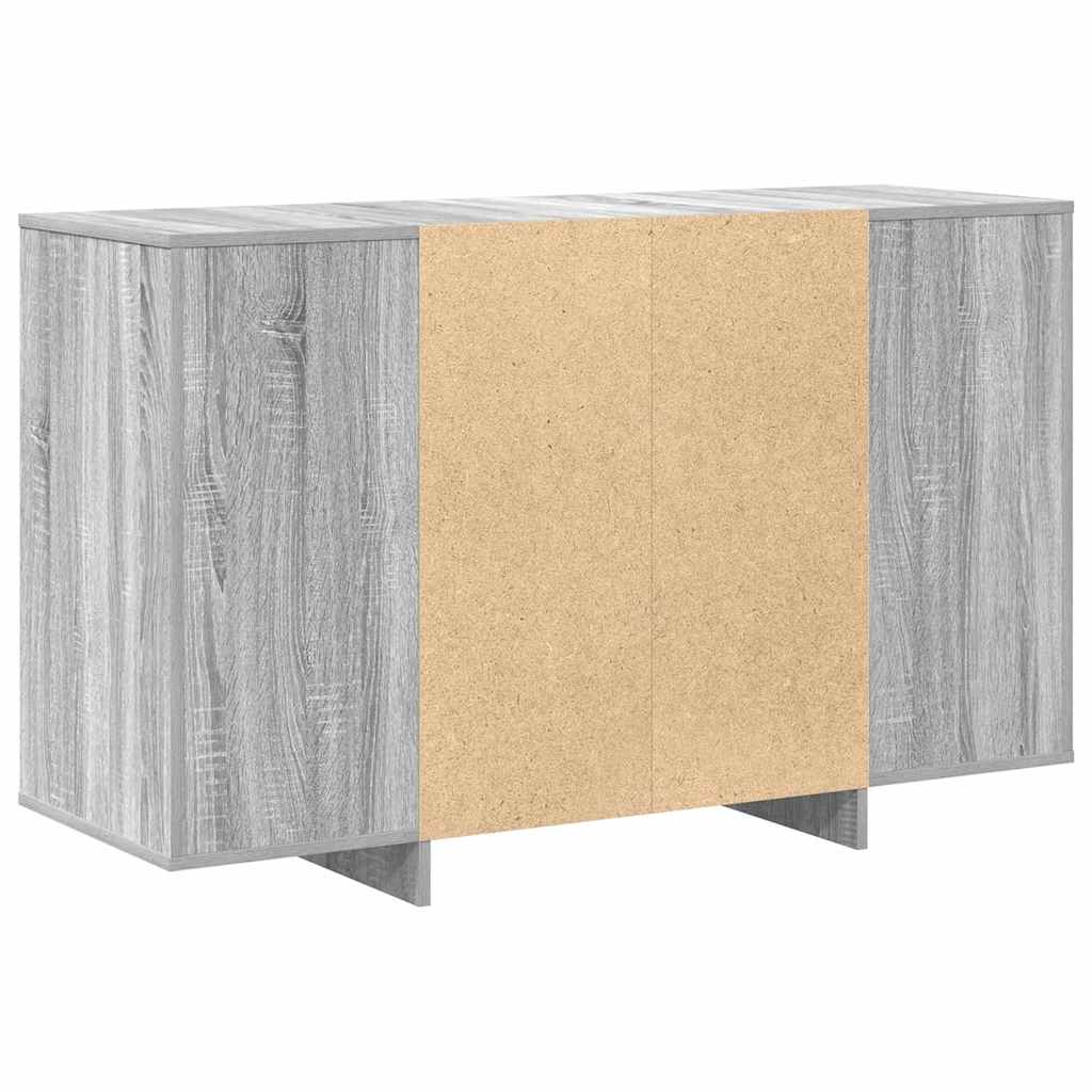 Kreveta Sivi hrast sonoma 120 x 41 x 75 cm Konstruirano drvo