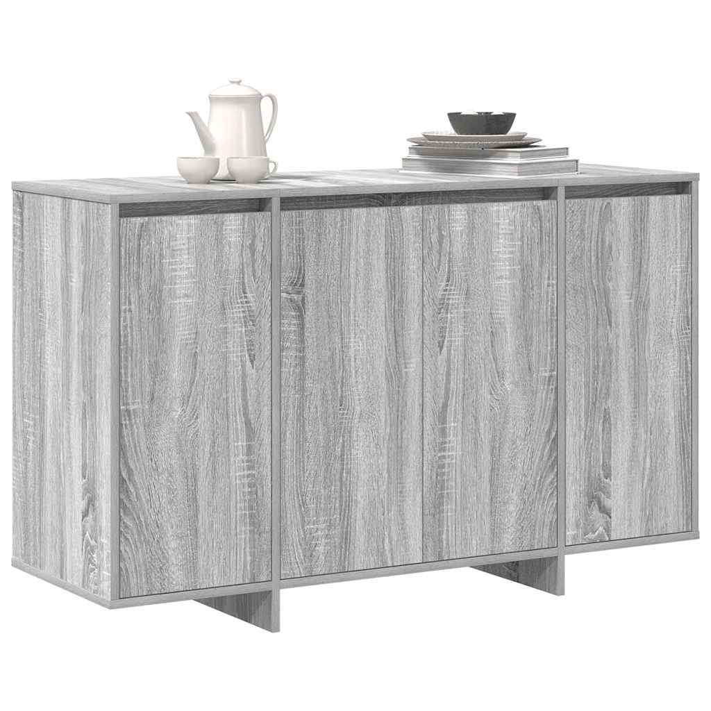 Kreveta Sivi hrast sonoma 120 x 41 x 75 cm Konstruirano drvo
