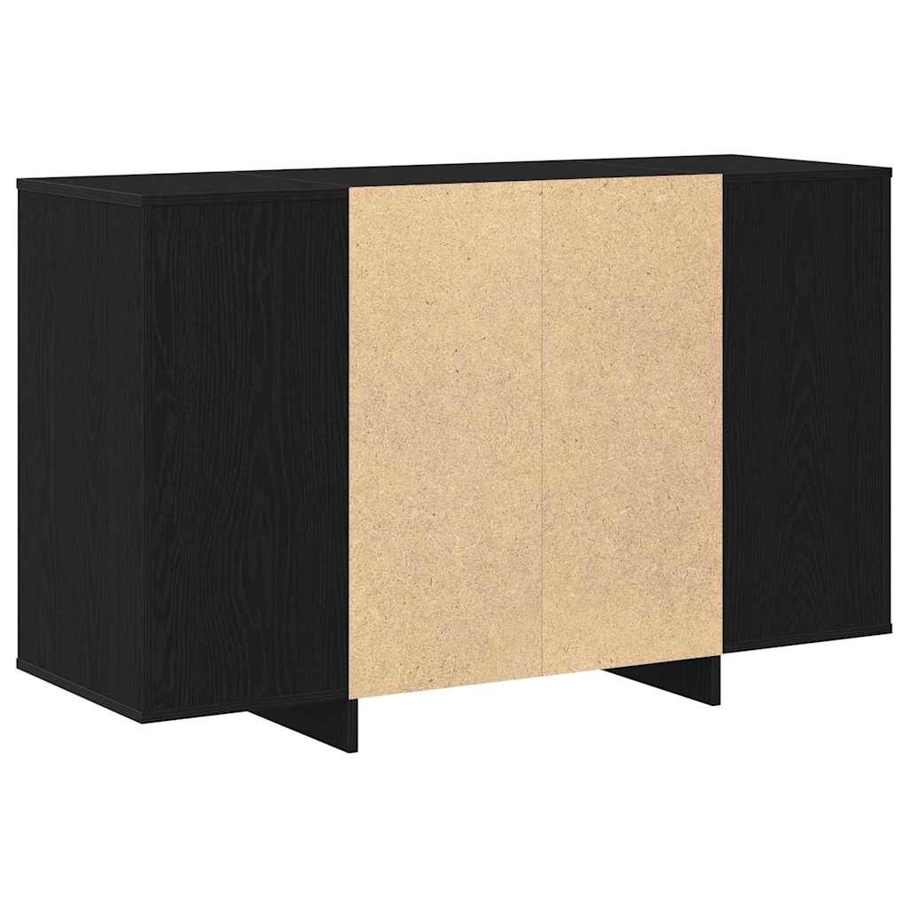 Kreveta Crni hrast 120 x 41 x 75 cm Konstruirano drvo