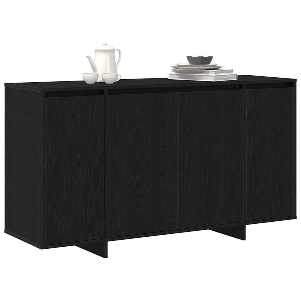 Kreveta Crni hrast 120 x 41 x 75 cm Konstruirano drvo