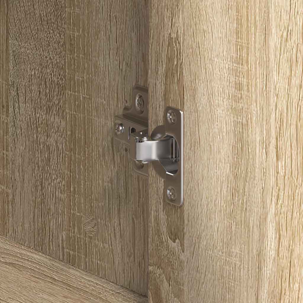 Kreveta Sonoma hrast 120 x 41 x 75 cm Konstruirano drvo