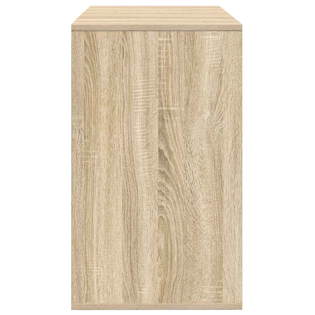 Kreveta Sonoma hrast 120 x 41 x 75 cm Konstruirano drvo