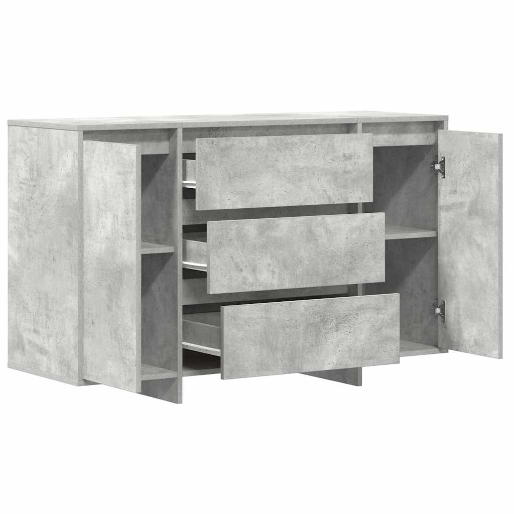 Kreveta Betonski sivi 120 x 41 x 75 cm Konstruirano drvo