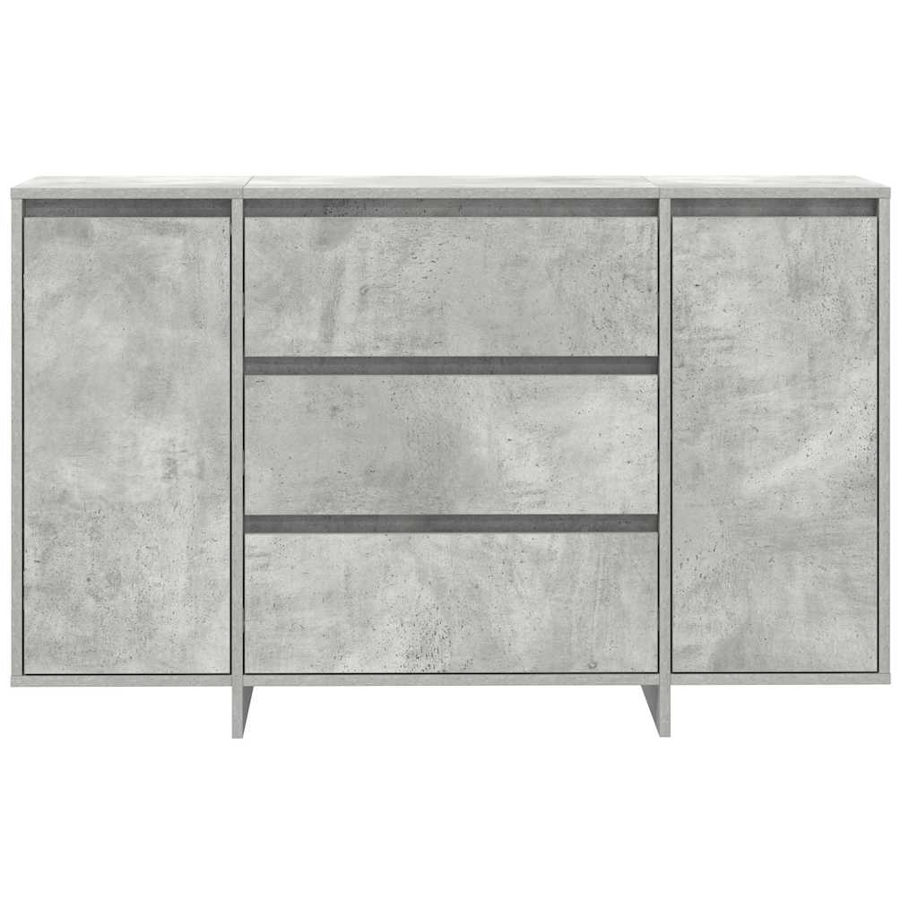 Kreveta Betonski sivi 120 x 41 x 75 cm Konstruirano drvo