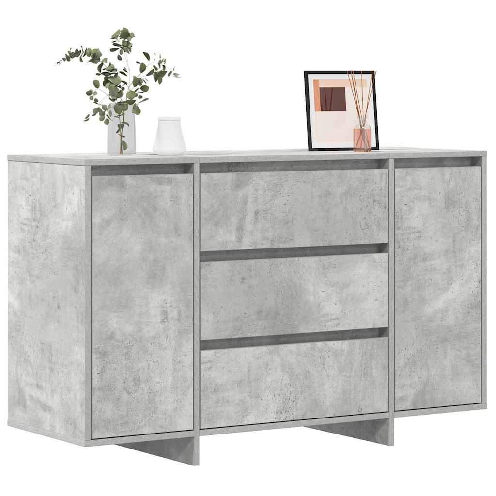Kreveta Betonski sivi 120 x 41 x 75 cm Konstruirano drvo