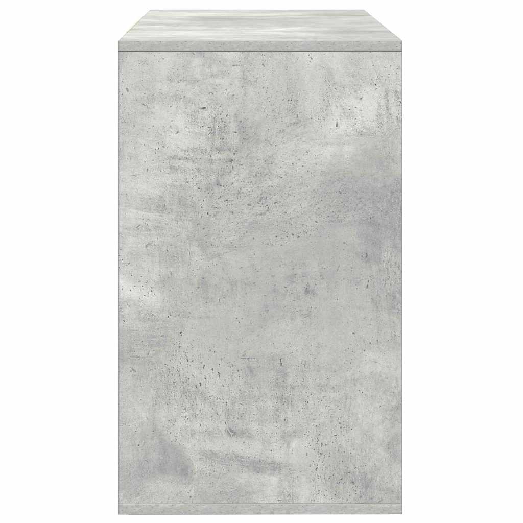 Kreveta Betonski sivi 120 x 41 x 75 cm Konstruirano drvo