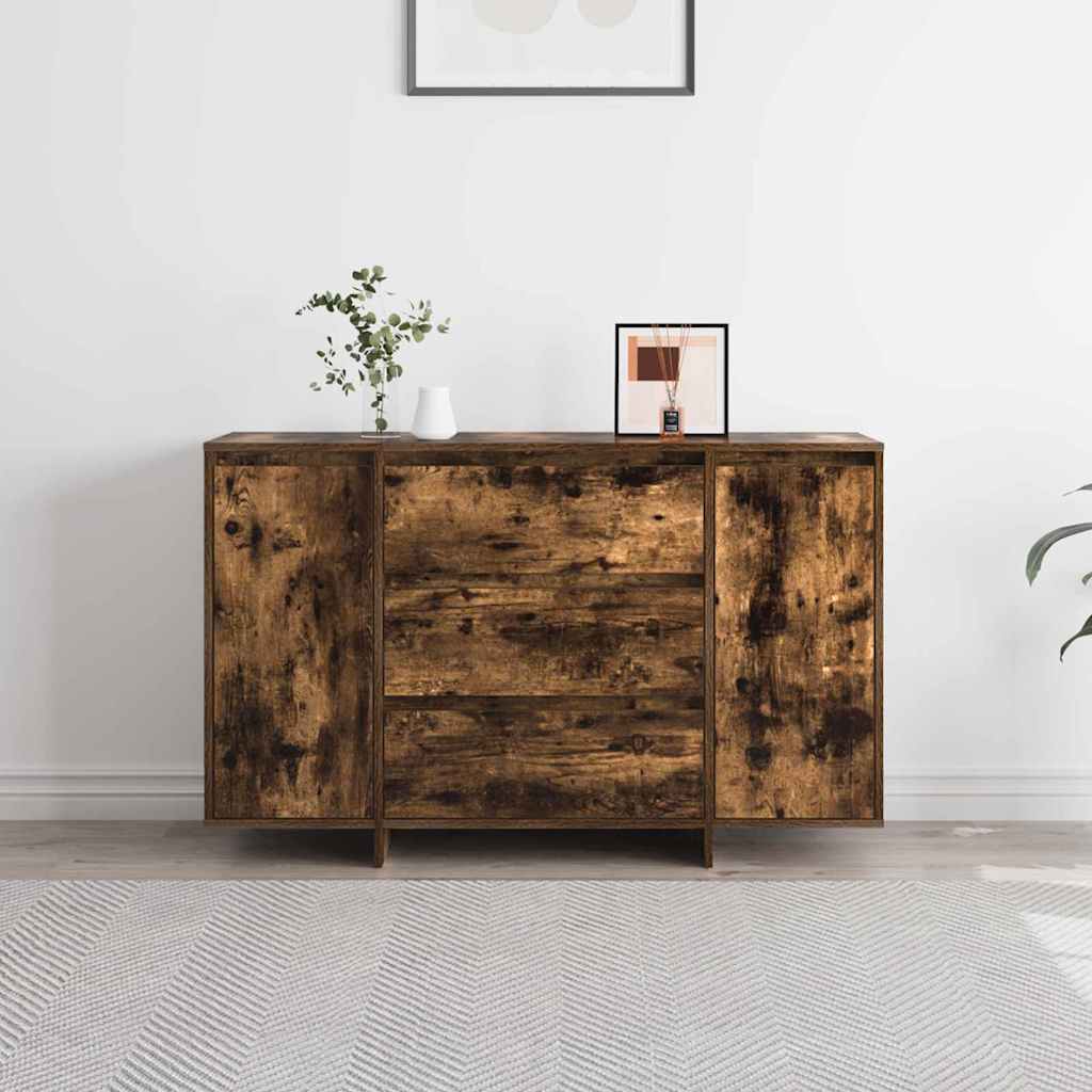 Kreveta Dimljeni hrast 120 x 41 x 75 cm Konstruirano drvo
