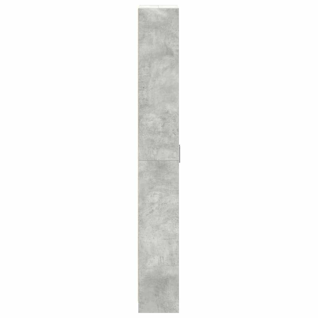 Ormarić Betonski sivi 55 x 25 x 189 cm Konstruirano drvo