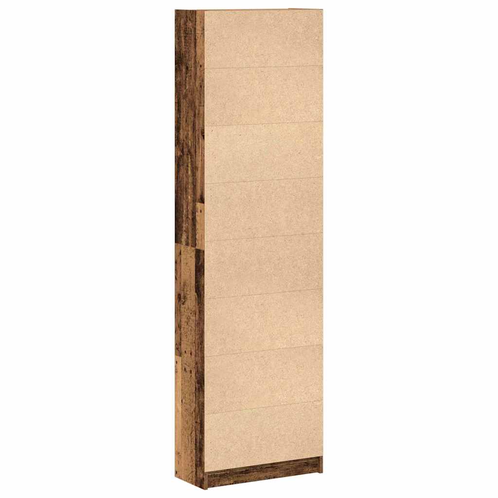 Ormarić s policom Staro drvo 55 x 25 x 189 cm Konstruirano drvo