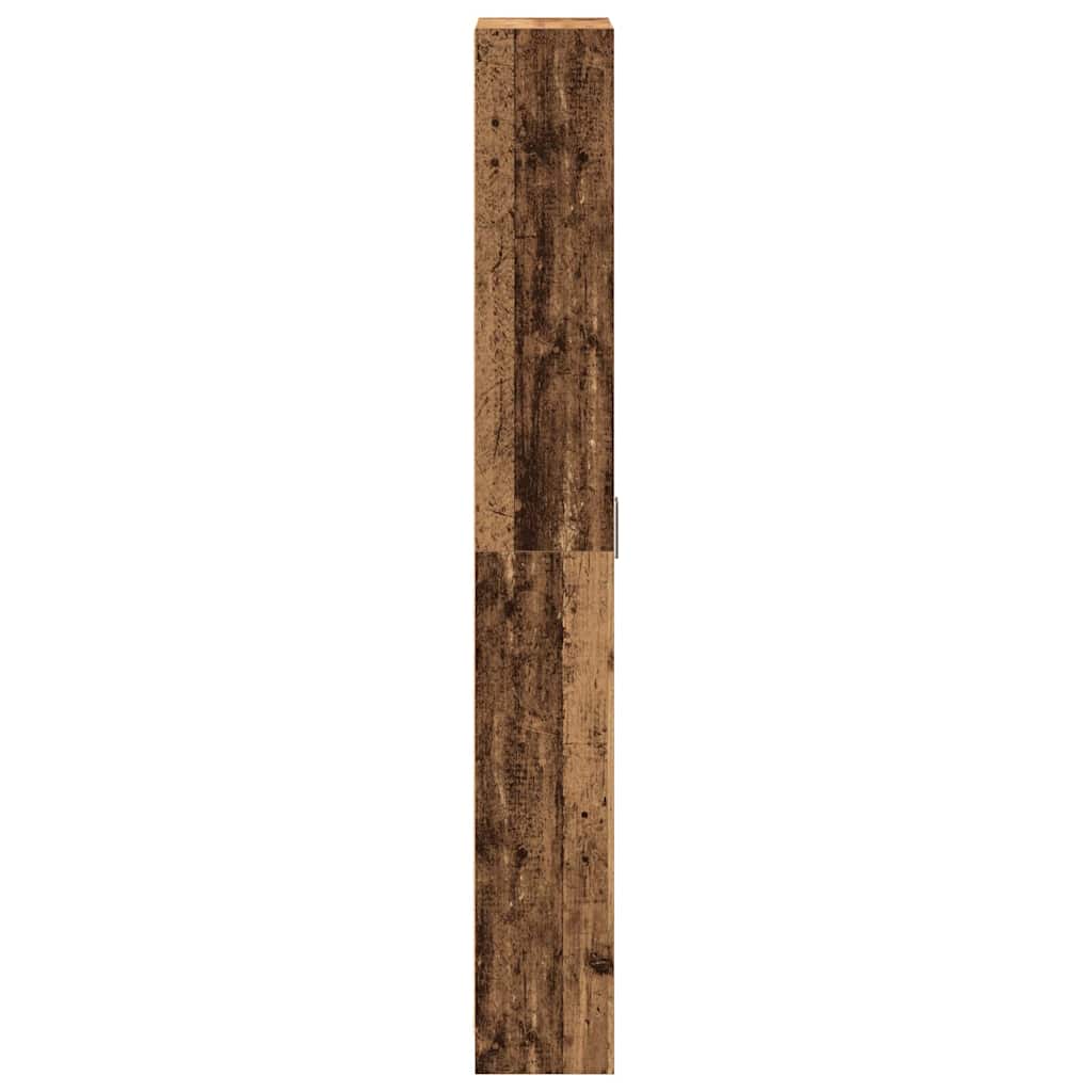Ormarić s policom Staro drvo 55 x 25 x 189 cm Konstruirano drvo