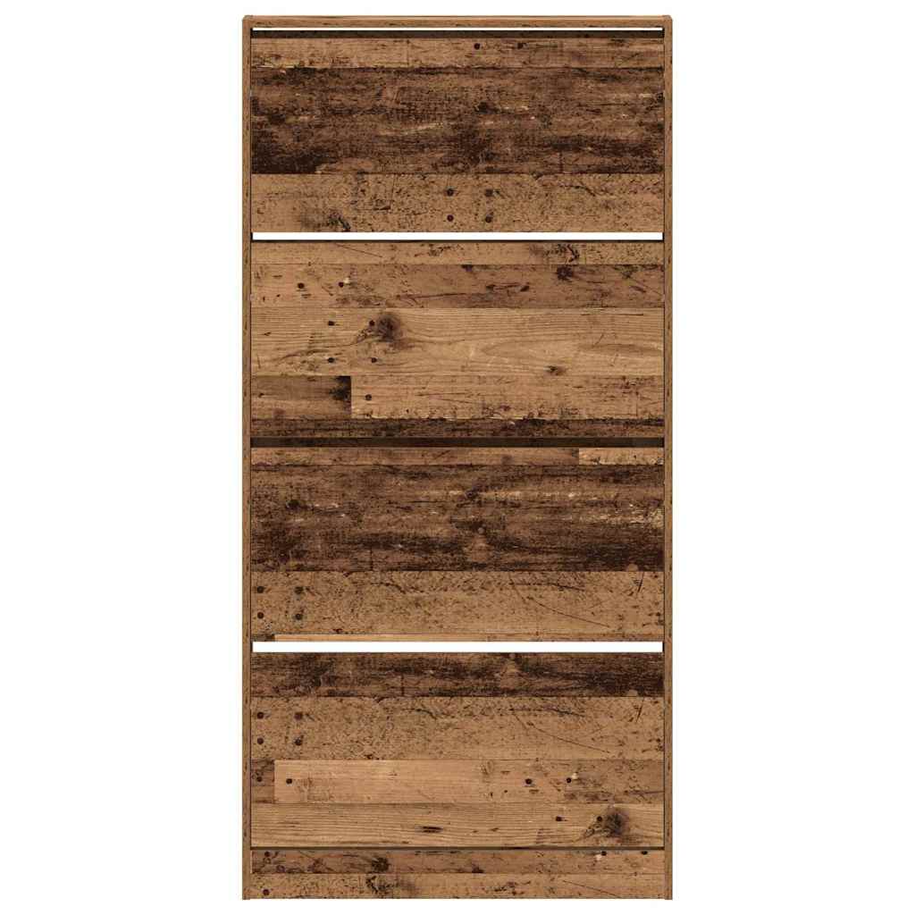 Ormar za cipele Staro drvo 80 x 21 x 163,5 cm Konstruirano drvo
