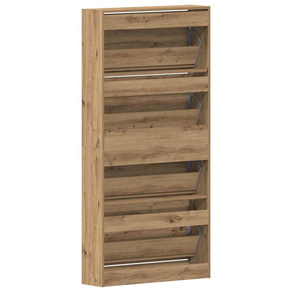 Ormar za cipele s policom Umjetnički hrast 80 x 21 x 163,5 cm