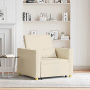 Sofa na razvlačenje Singl Krema 90 x 165 x 87 cm tkanina