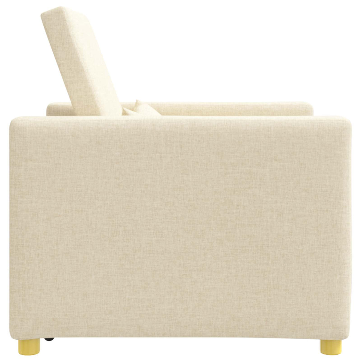 Sofa na razvlačenje Singl Krema 90 x 165 x 87 cm tkanina