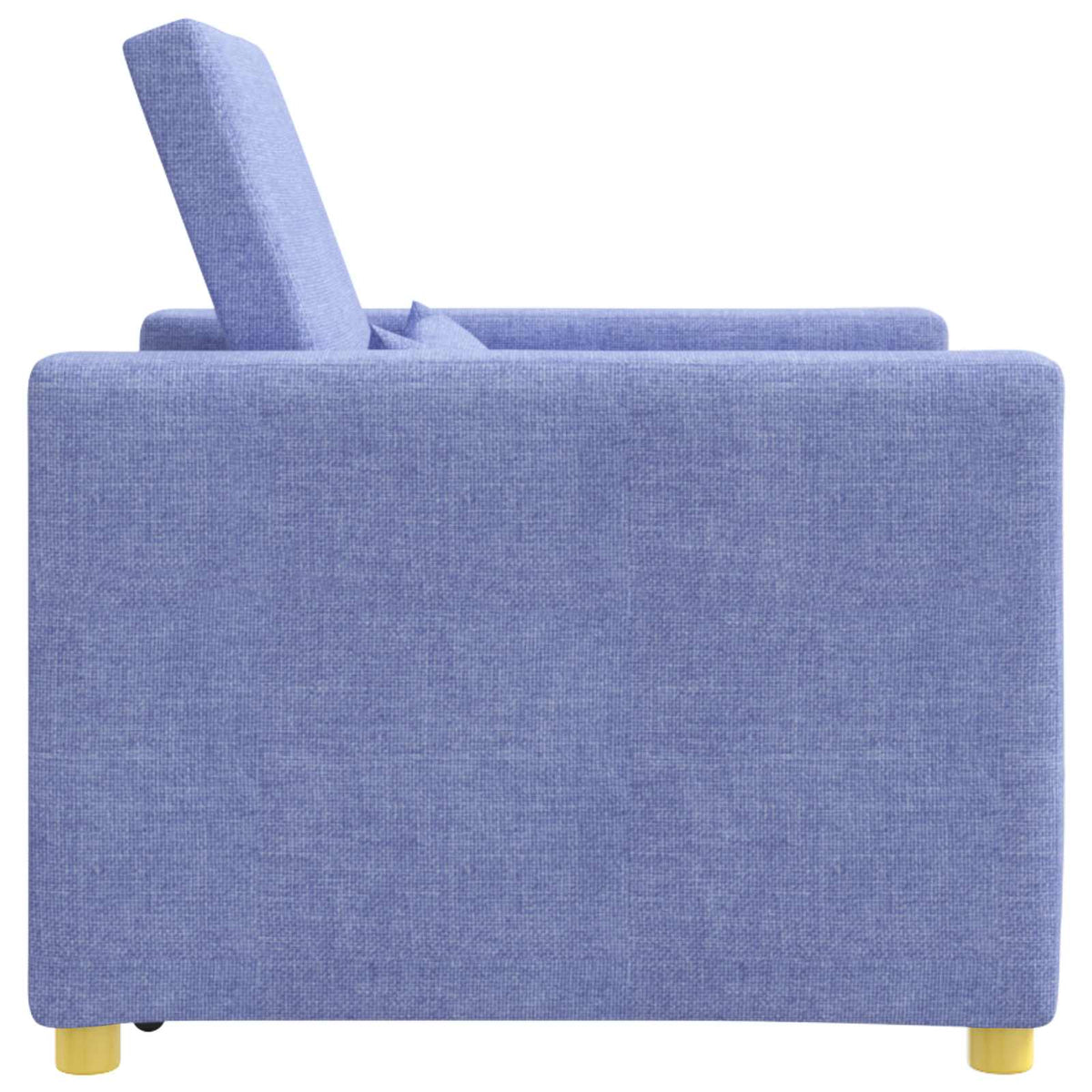 Sofa na razvlačenje Singl Trapere plave boje 90 x 165 x 87 cm