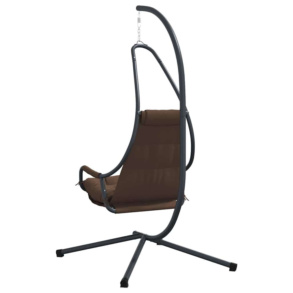 Viseća jaja stolica Boja kafe 94 x 107 x 196,5 cm Čelik