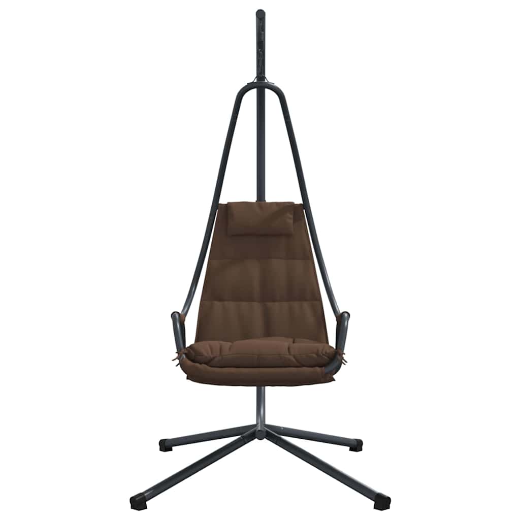 Viseća jaja stolica Boja kafe 94 x 107 x 196,5 cm Čelik
