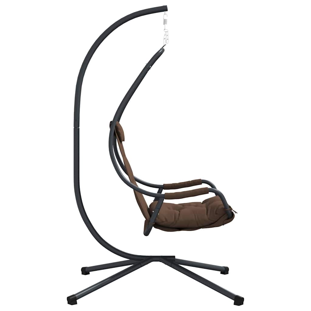 Viseća jaja stolica Boja kafe 94 x 107 x 196,5 cm Čelik