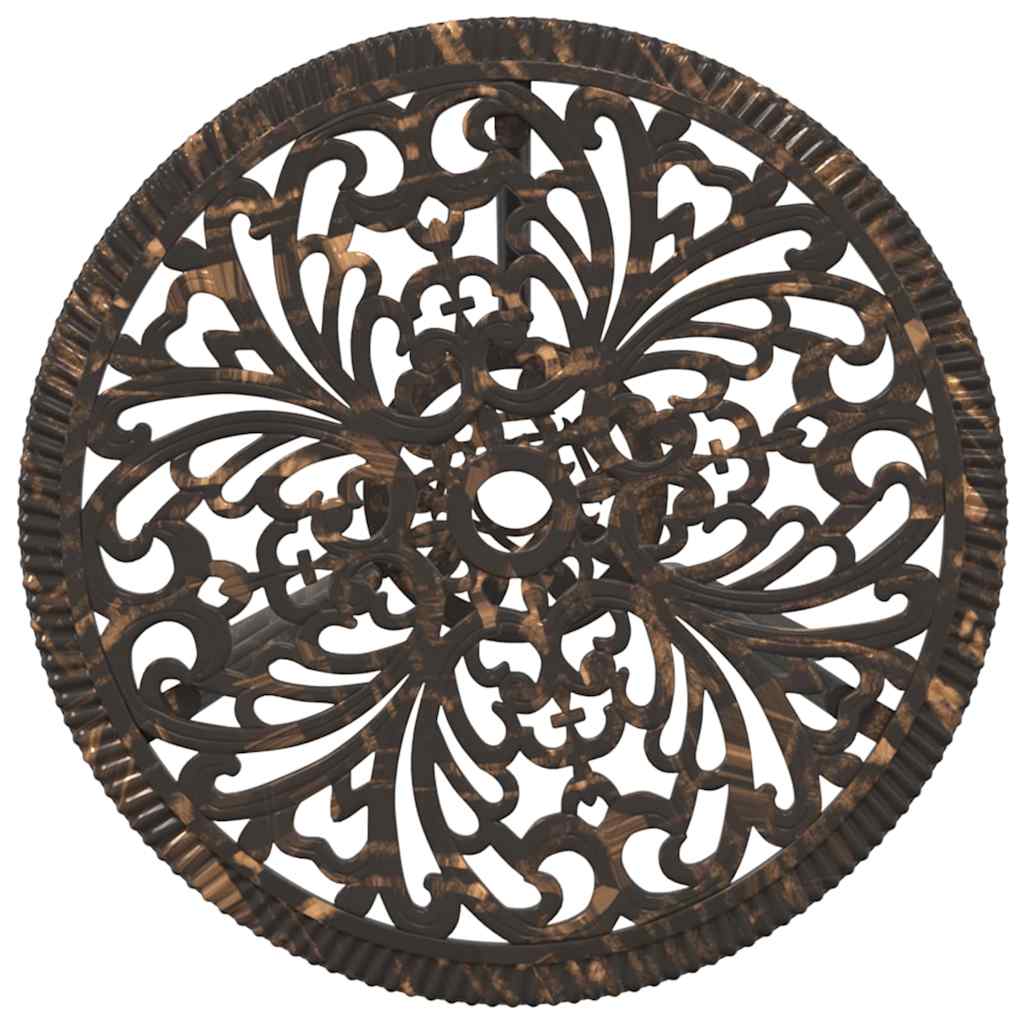 Bistro set za vrt 3 pcs Bronzana Aluminij