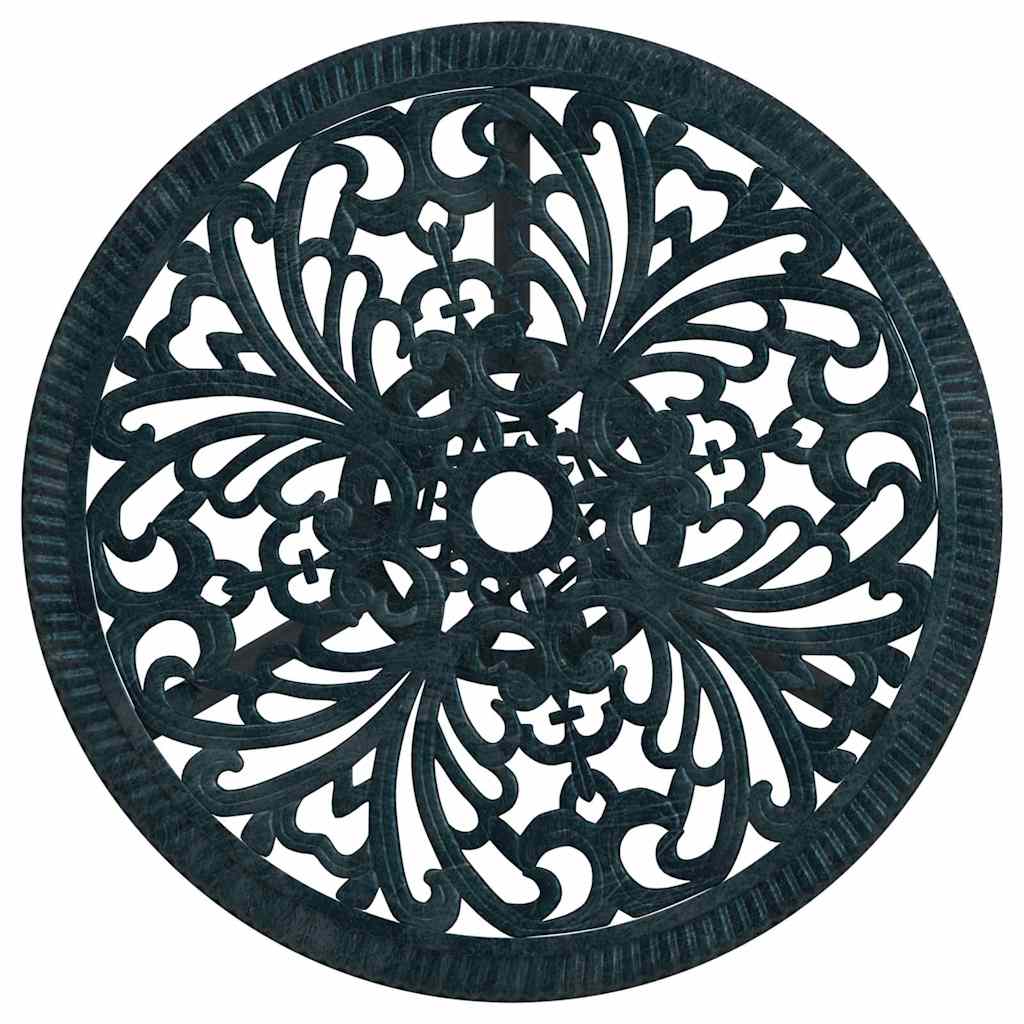 Bistro set za vrt 3 pcs Zelena Aluminij