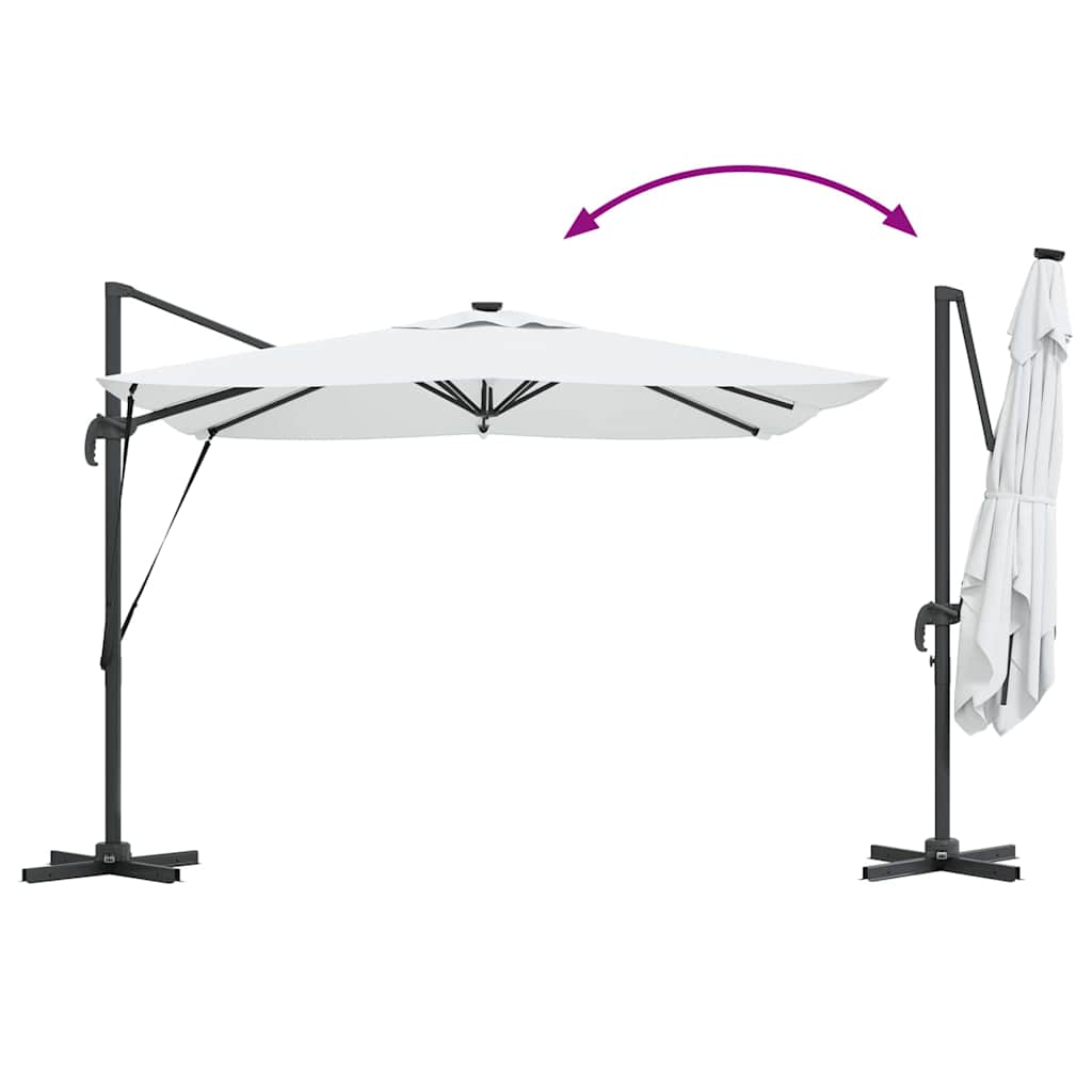 Suncobran Pijesak 286 x 284 x 270 cm Aluminij i poliester