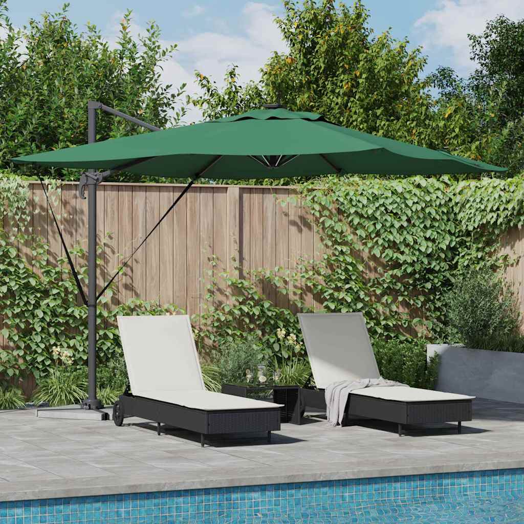 Suncobran Zelena 286 x 284 x 270 cm Aluminij i poliester