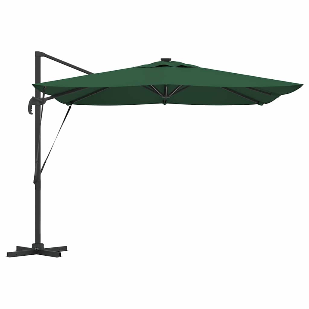 Suncobran Zelena 286 x 284 x 270 cm Aluminij i poliester