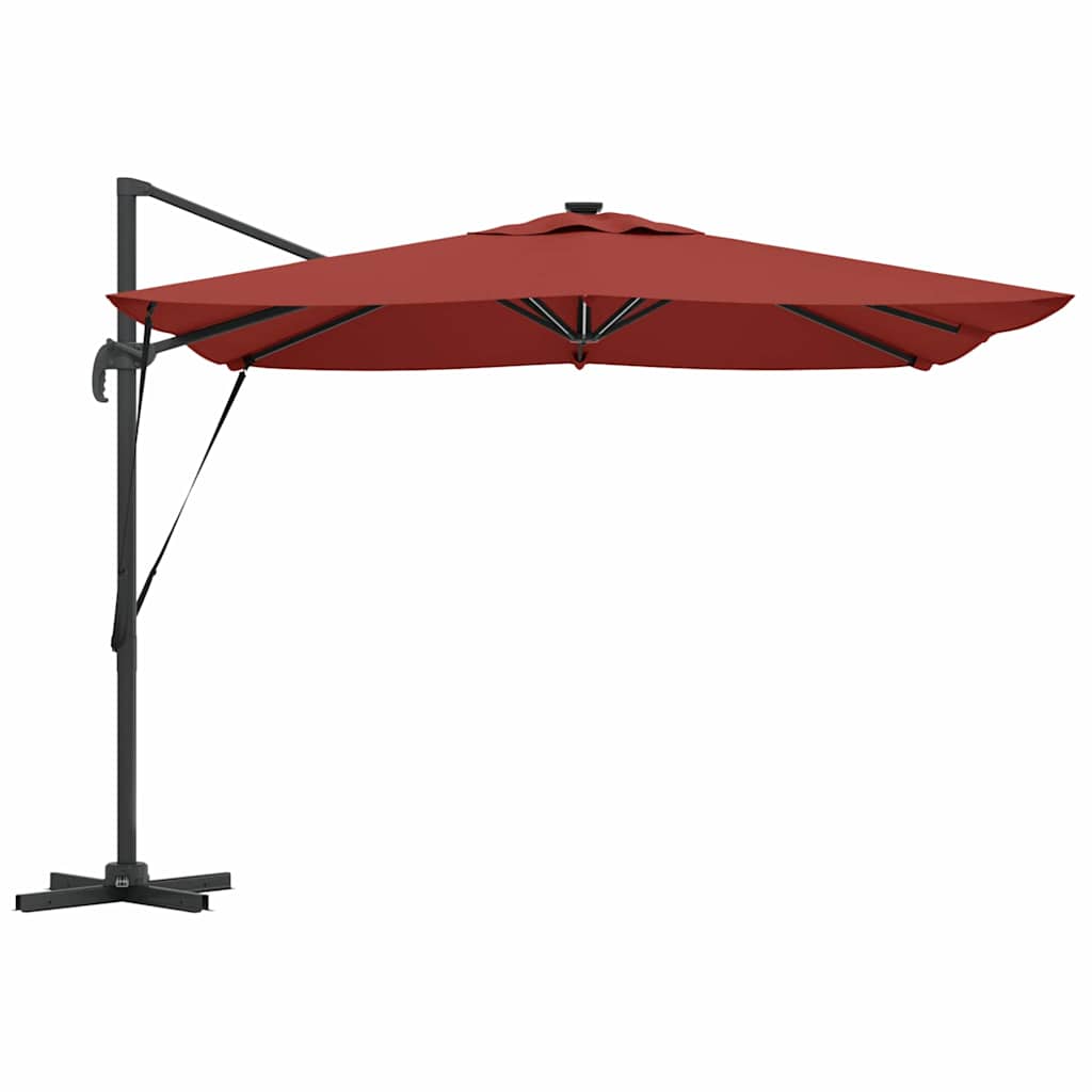 Suncobran Terakota 286 x 284 x 270 cm Aluminij i poliester