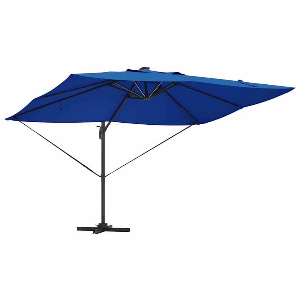Suncobran Azurnoplava 352 x 251 x 265 cm Poliester i aluminij
