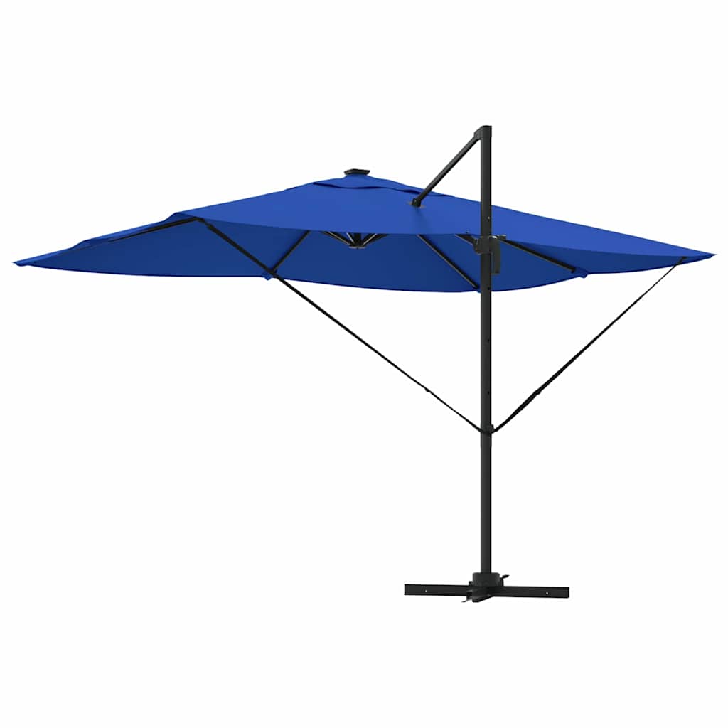 Suncobran Azurnoplava 352 x 251 x 265 cm Poliester i aluminij