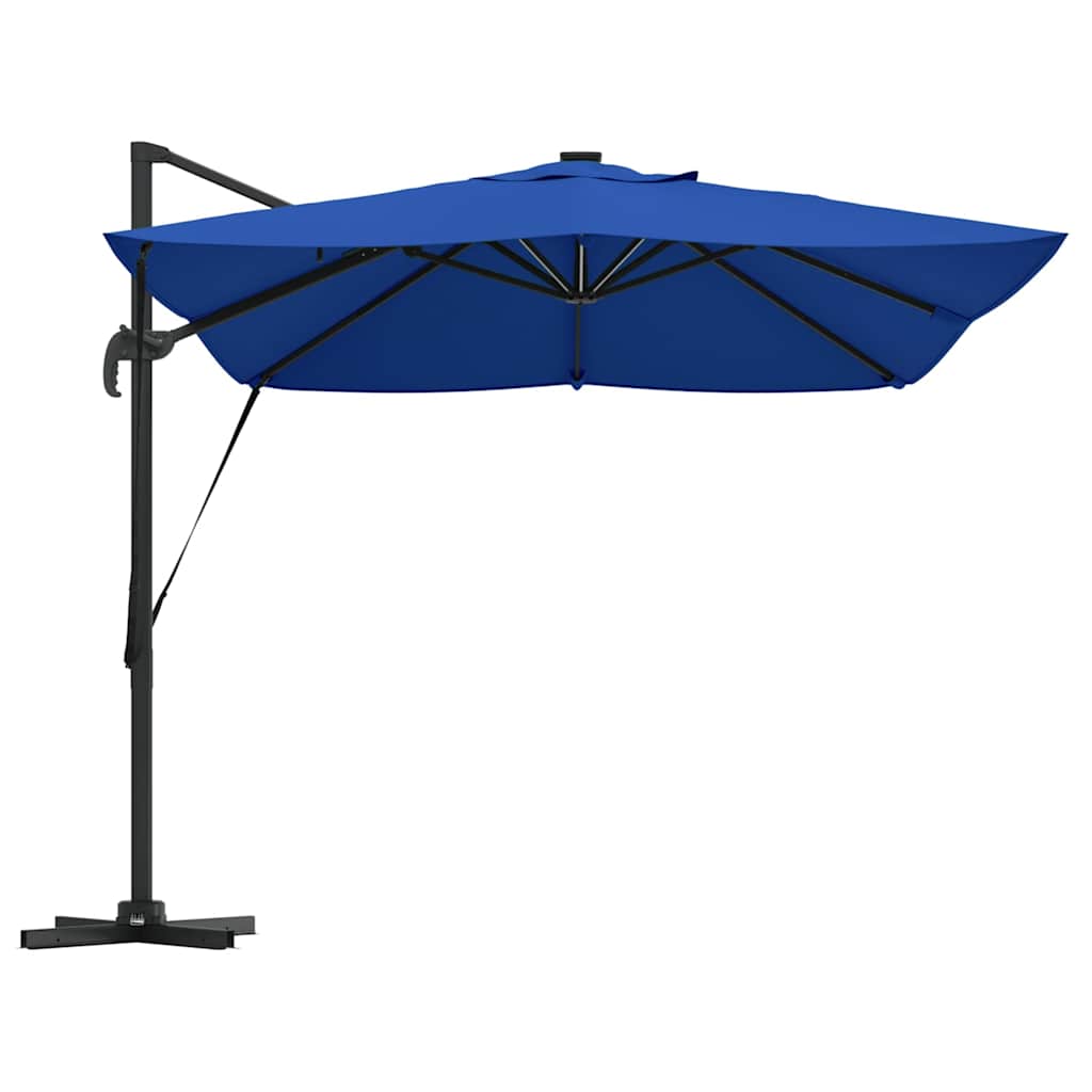Suncobran Azurnoplava 352 x 251 x 265 cm Poliester i aluminij