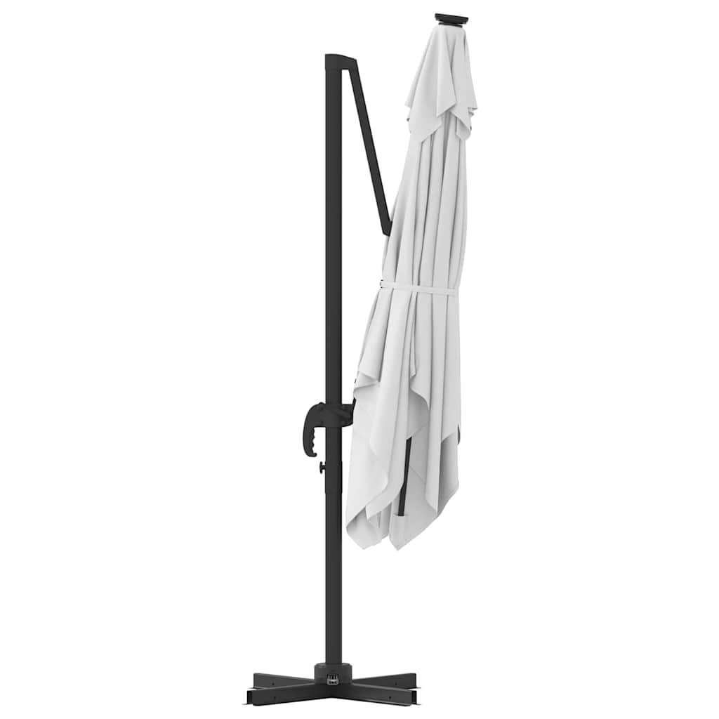 Roma Suncobran Bež 286 x 284 x 265 cm Aluminij i poliester
