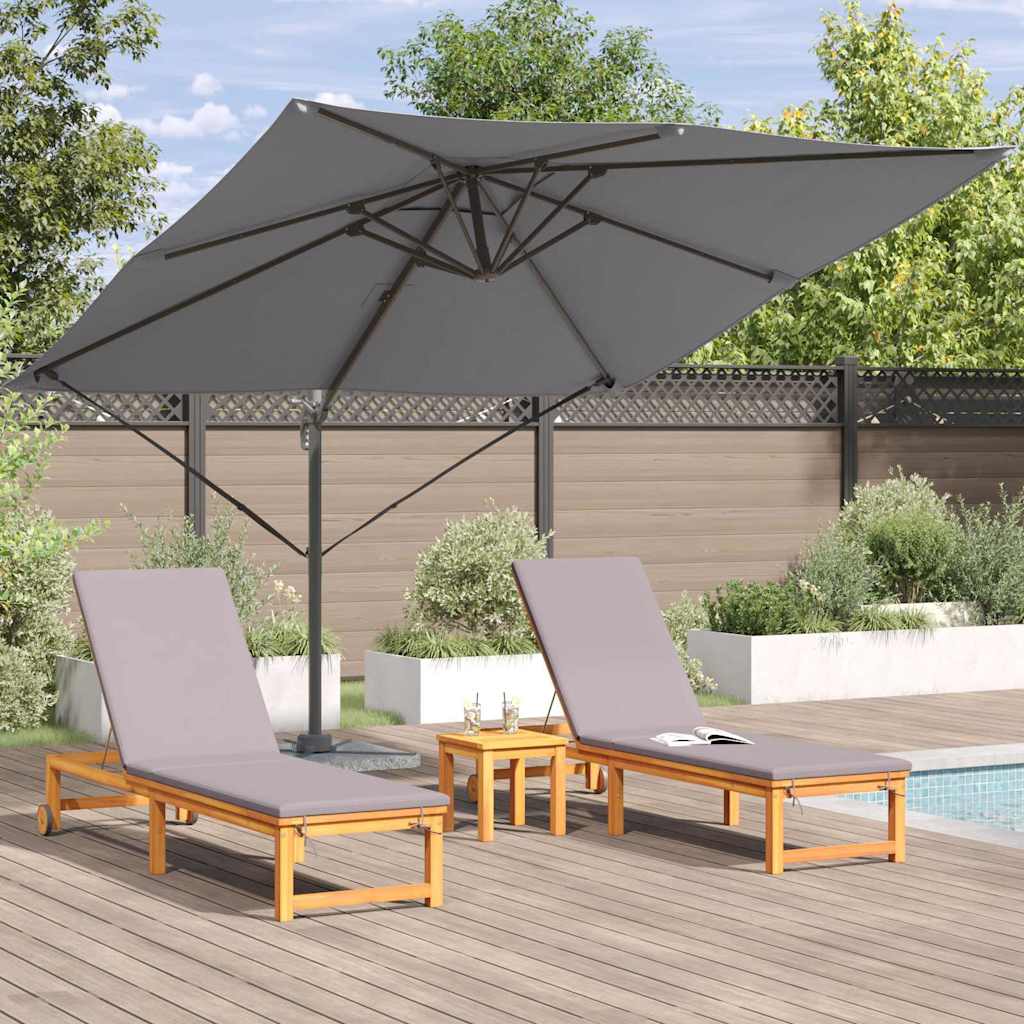 Roma Suncobran Antracit 286 x 284 x 265 cm Aluminij i poliester