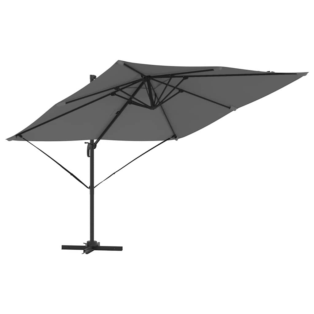 Roma Suncobran Antracit 286 x 284 x 265 cm Aluminij i poliester