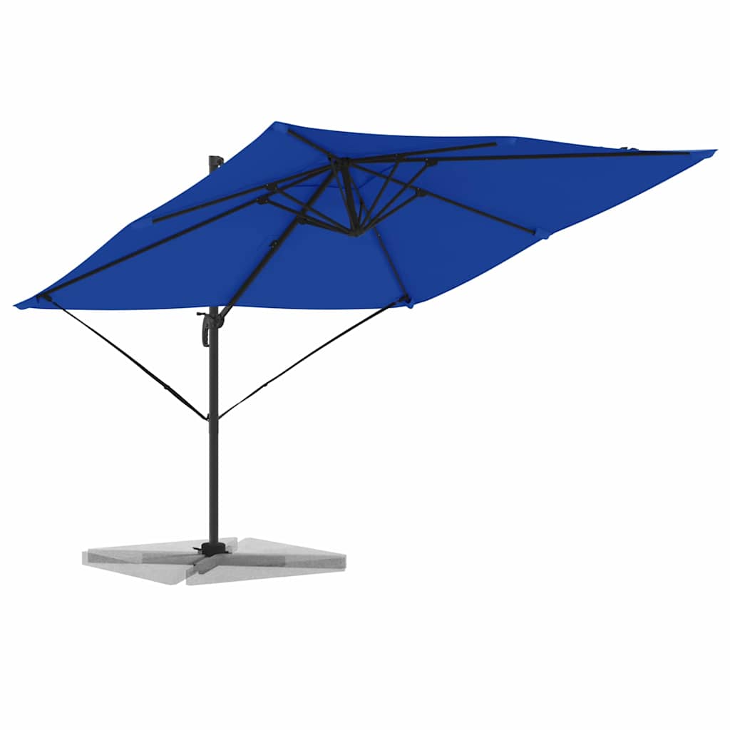 Roma Suncobran Plava 286 x 284 x 265 cm Aluminij i poliester