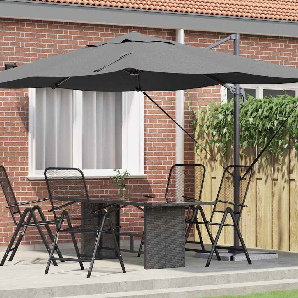 Suncobran Antracit 351 x 250 x 260 cm Poliester i aluminij