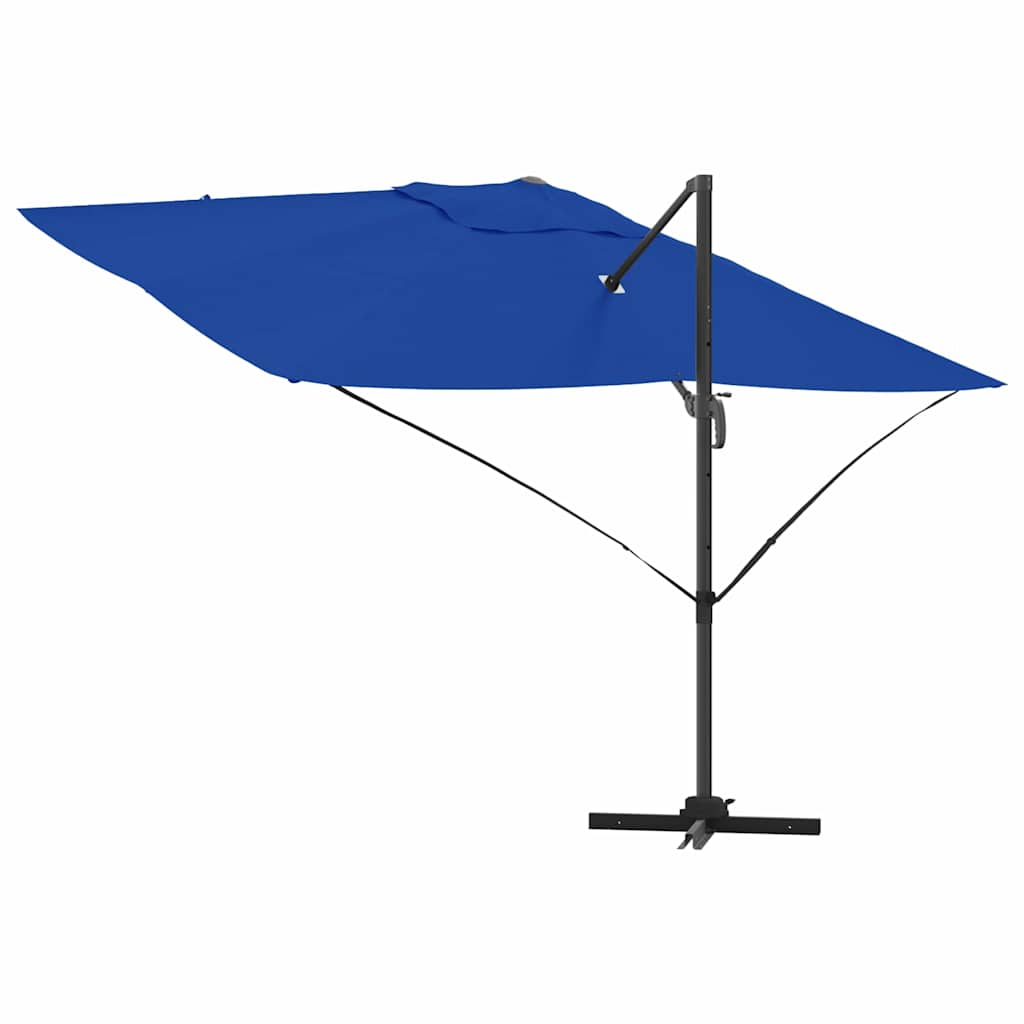 Suncobran Azurnoplava 351 x 250 x 260 cm Poliester i aluminij