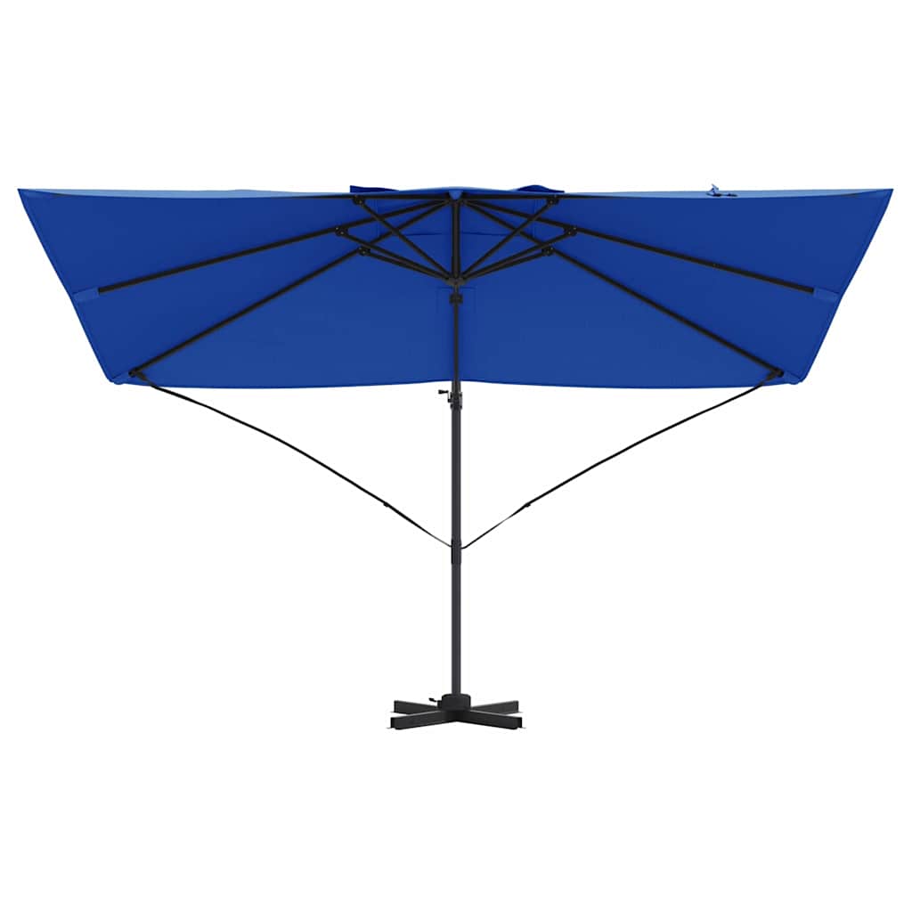 Suncobran Azurnoplava 351 x 250 x 260 cm Poliester i aluminij