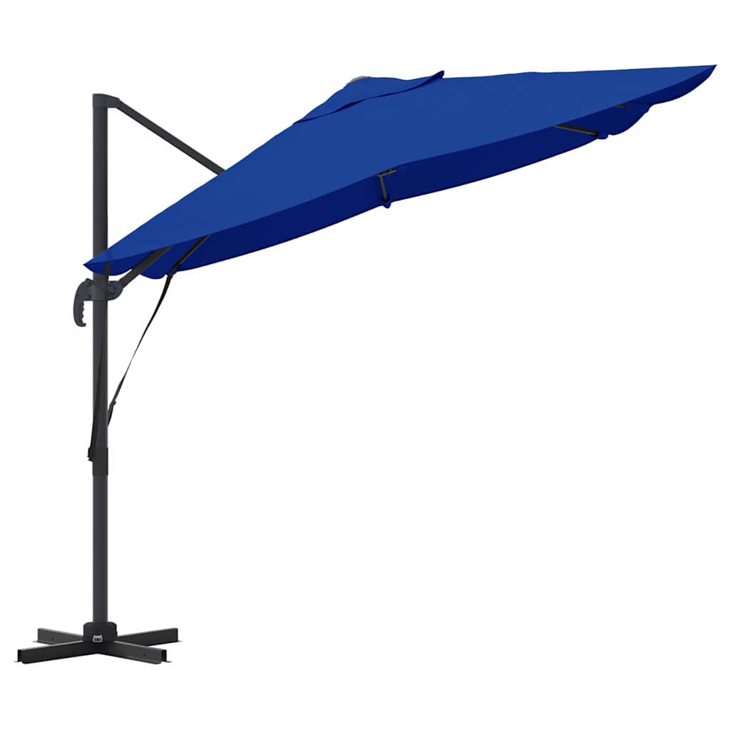 Suncobran Azurnoplava 351 x 250 x 260 cm Poliester i aluminij