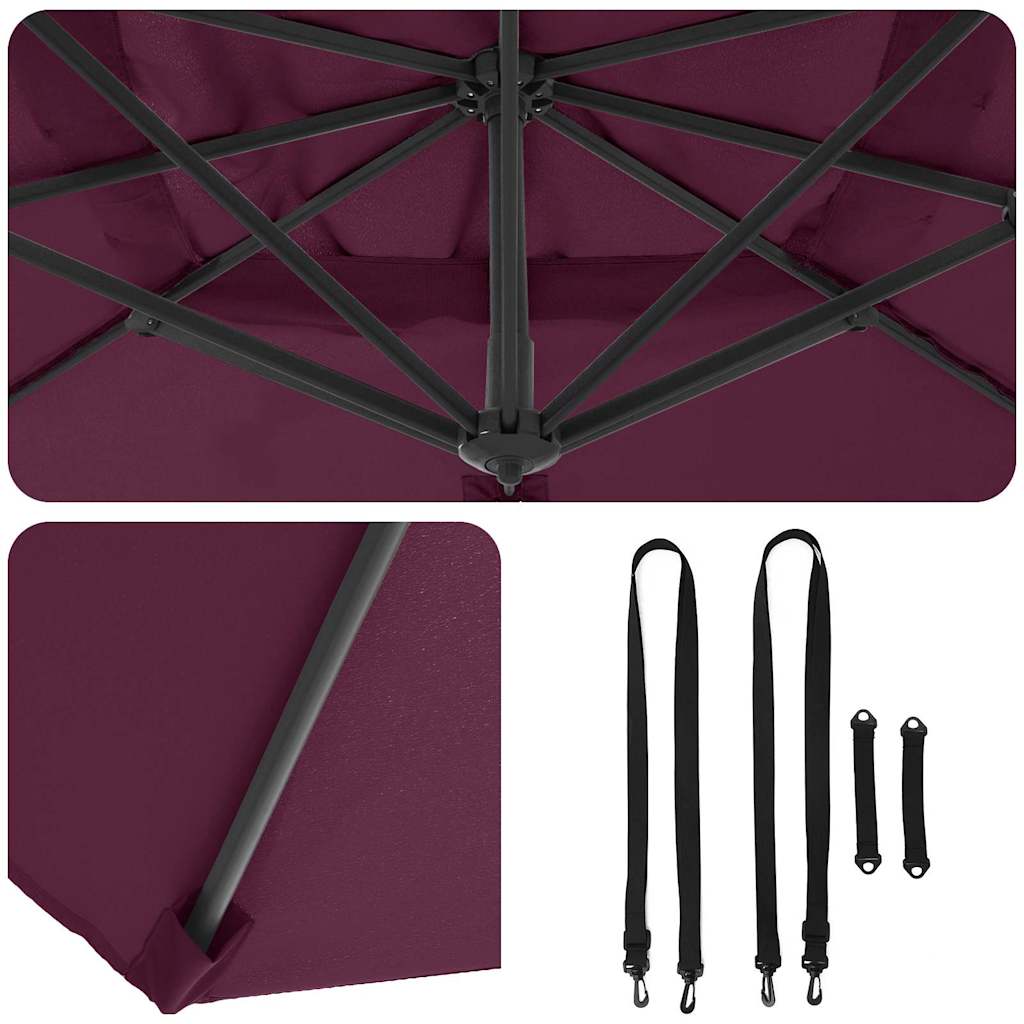 Suncobran Bordeaux Crvena 351 x 250 x 260 cm