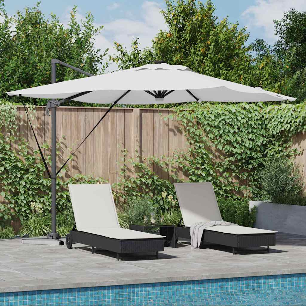 Roma Suncobran Bež 286 x 284 x 270 cm Aluminij i poliester