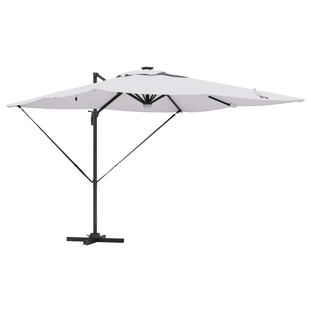 Roma Suncobran Bež 286 x 284 x 270 cm Aluminij i poliester