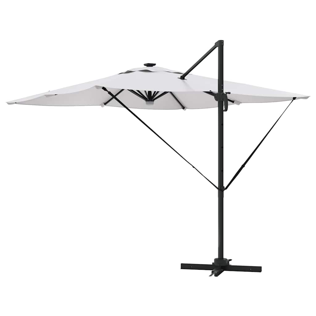 Roma Suncobran Bež 286 x 284 x 270 cm Aluminij i poliester