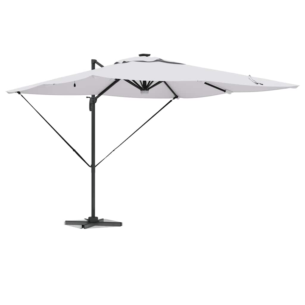 Roma Suncobran Bež 286 x 284 x 270 cm Aluminij i poliester