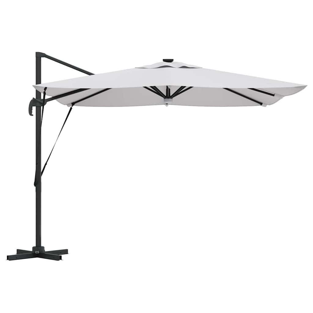 Roma Suncobran Bež 286 x 284 x 270 cm Aluminij i poliester