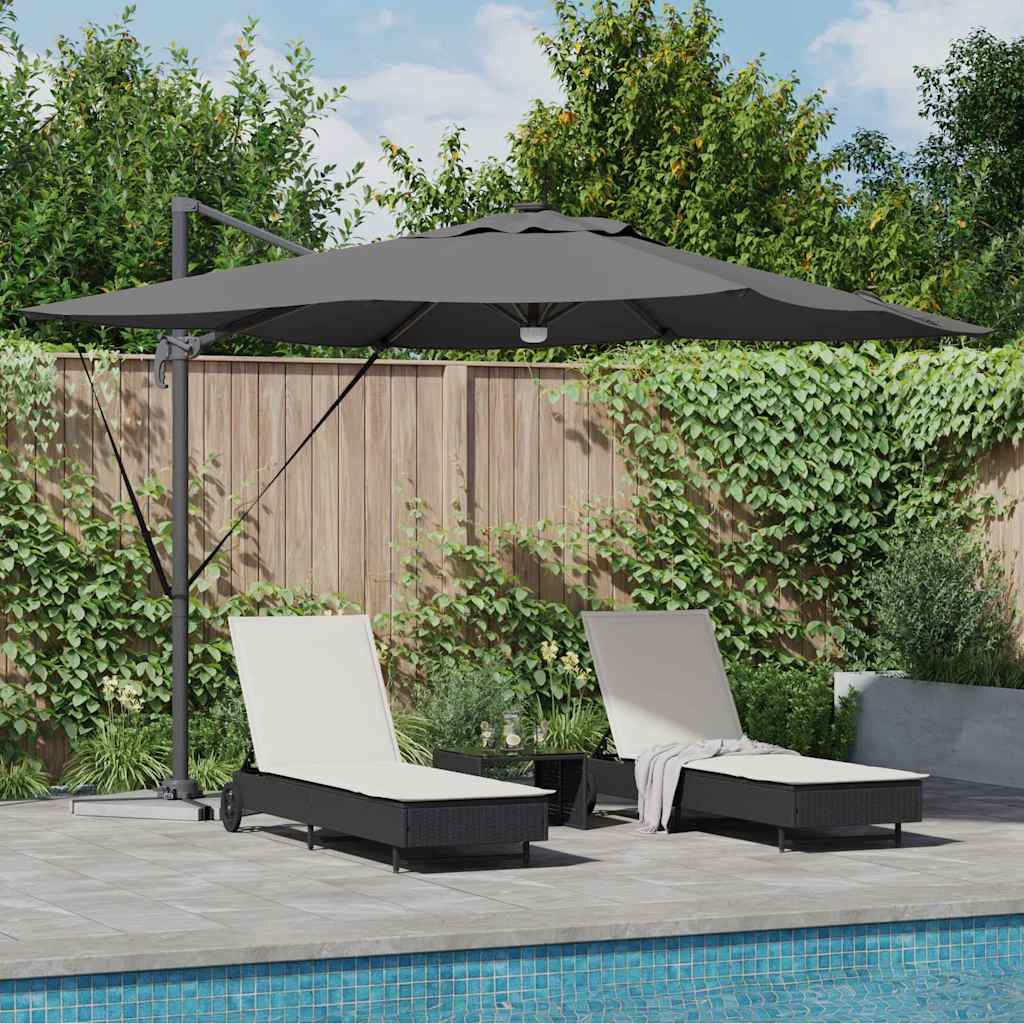 Roma Suncobran Antracit 286 x 284 x 270 cm Aluminij i poliester